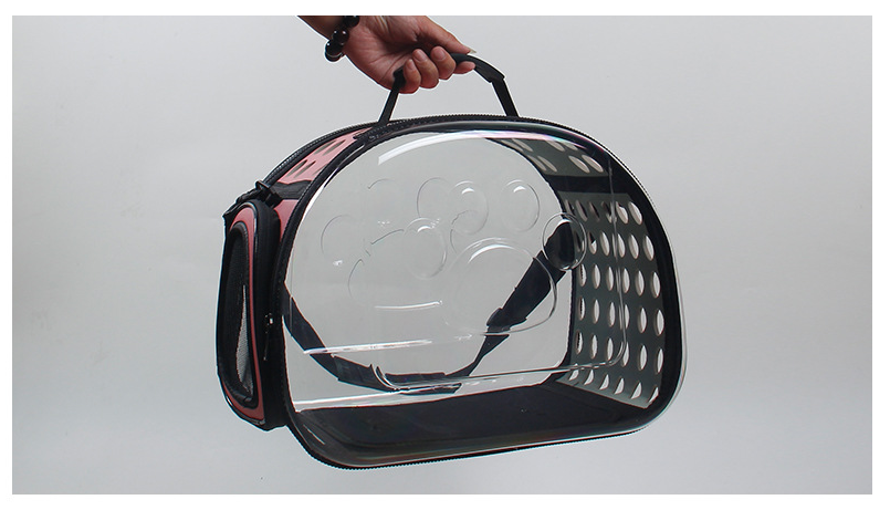 Transparent Pet Backpack for Cats and Dogs
