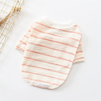 Dog Clothes for Small Breeds - Embroidered T-Shirt